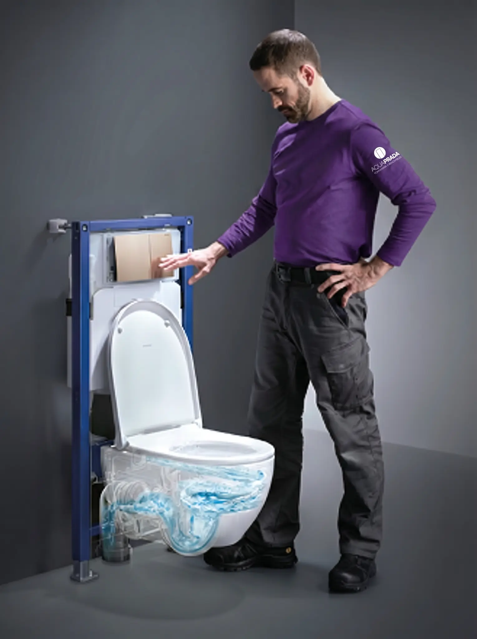 Baño Geberit instalado por Aquaprada